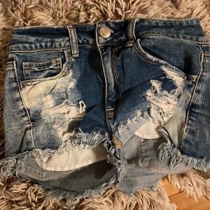 American eagle denim shorts